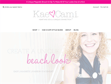 Tablet Screenshot of kaeandcami.com